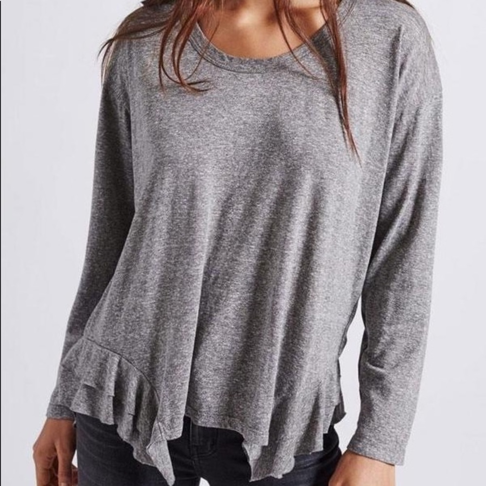 NWT Current Elliott Tier Long Sleeve Top
